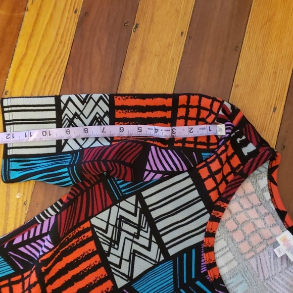 Lularoe Dress multi color and patterns size 2xl - Picture 8 of 8